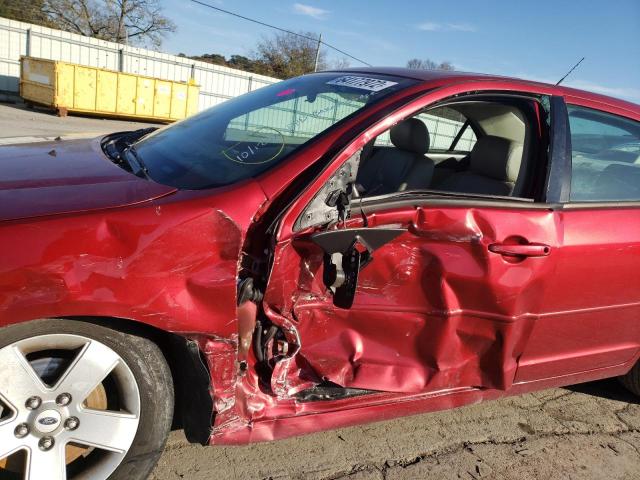 3FAHP07117R212953 - 2007 FORD FUSION SE MAROON photo 9