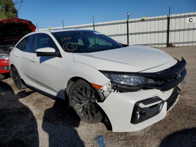 SHHFK7H91LU200342 - 2020 HONDA CIVIC SPOR WHITE photo 1