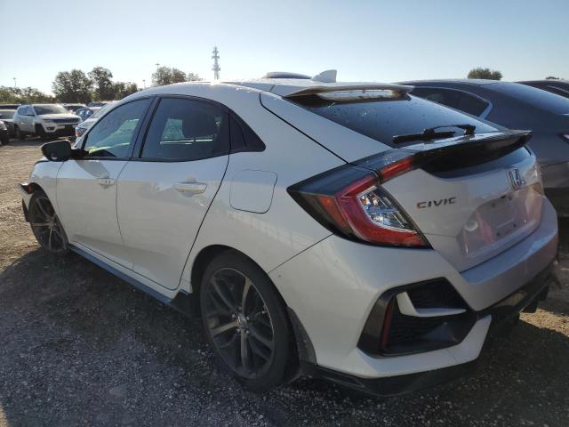 SHHFK7H91LU200342 - 2020 HONDA CIVIC SPOR WHITE photo 3