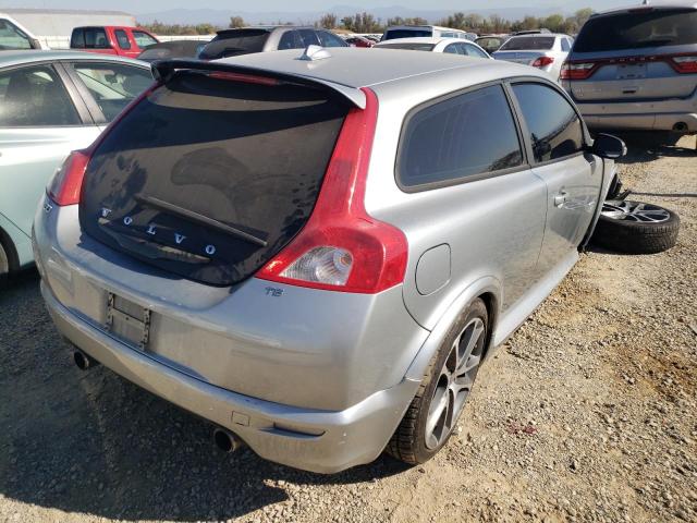 YV1MK672692140331 - 2009 VOLVO C30 T5 SILVER photo 4