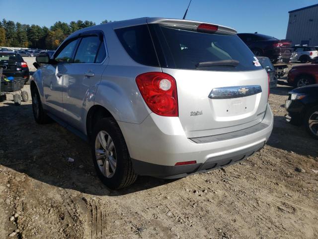 2CNALBEW9A6389438 - 2010 CHEVROLET EQUINOX SILVER photo 3