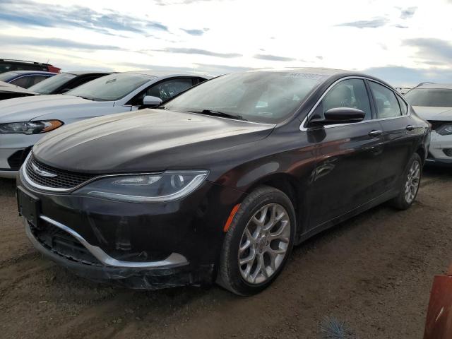 1C3CCCEG1FN648538 - 2015 CHRYSLER 200 C BLACK photo 2