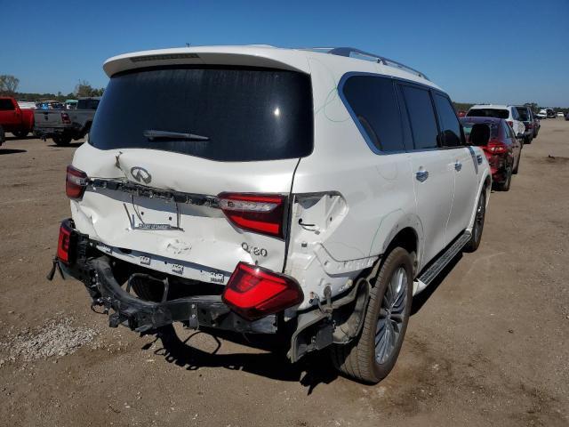 JN8AZ2NE9K9228981 - 2019 INFINITI QX80 LUXE WHITE photo 4