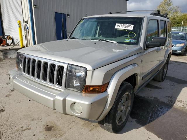 1J8HG48P47C697388 - 2007 JEEP COMMANDER 灰色 照片 2