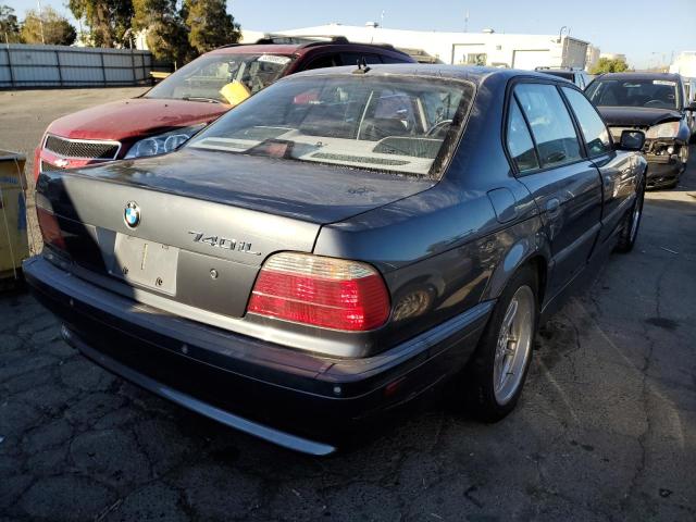 WBAGH83471DP27468 - 2001 BMW 7 SERIES GRAY photo 4