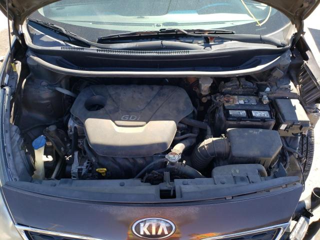 KNADN5A34D6177823 - 2013 KIA RIO EX BROWN photo 7