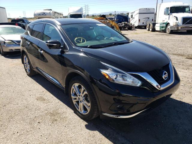 5N1AZ2MH9FN251161 - 2015 NISSAN MURANO BLACK photo 1