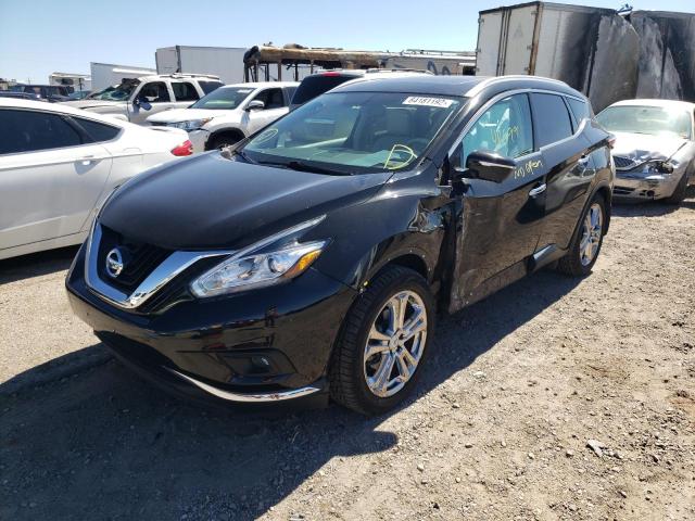 5N1AZ2MH9FN251161 - 2015 NISSAN MURANO BLACK photo 2