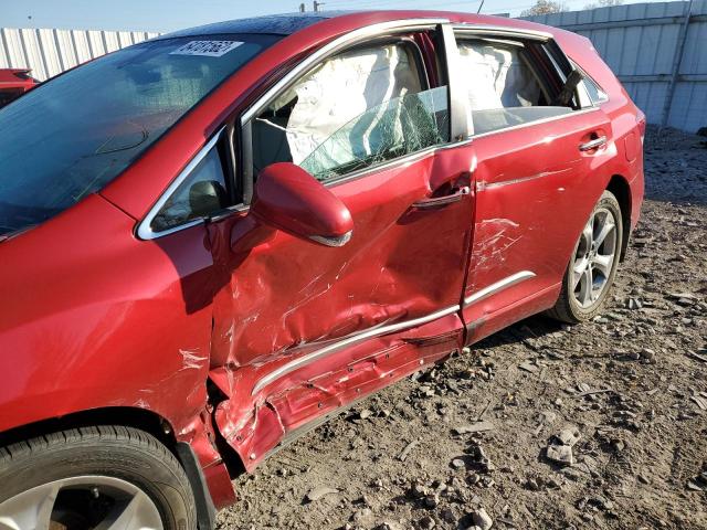 4T3BK3BB0EU097657 - 2014 TOYOTA VENZA LE RED photo 9