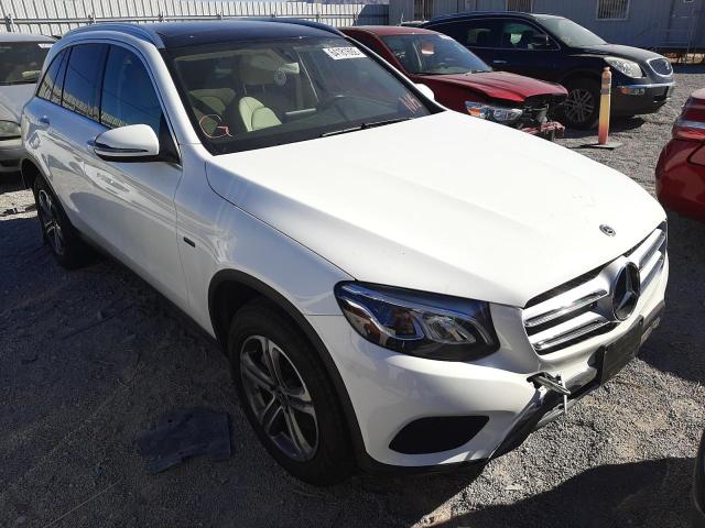 WDC0G5EB8KF631172 - 2019 MERCEDES-BENZ GLC 350E WHITE photo 1