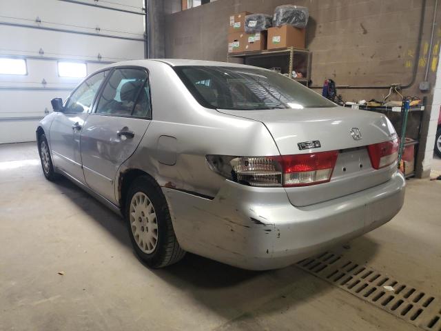 1HGCM56124A032481 - 2004 HONDA ACCORD DX SILVER photo 3