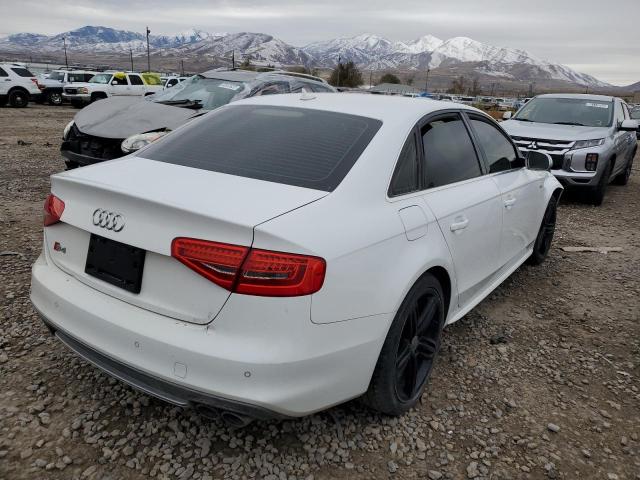 WAUKGAFL7FA022136 - 2015 AUDI S4 PRESTIG WHITE photo 4