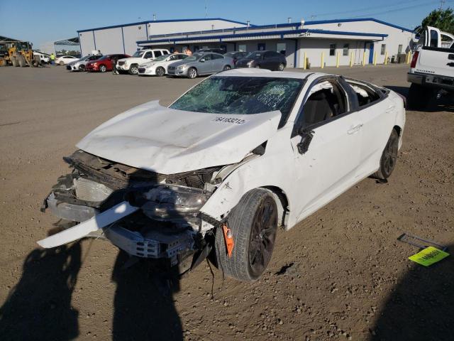 2HGFC2F89KH519039 - 2019 HONDA CIVIC SPOR WHITE photo 2