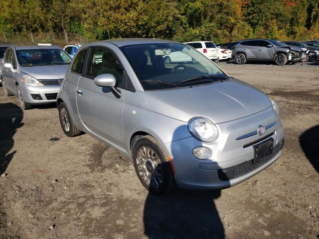 3C3CFFAR3CT254275 - 2012 FIAT 500 SILVER photo 1