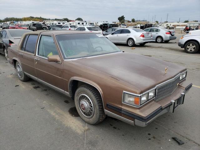 1G6CB6988F4251680 - 1985 CADILLAC FLEETWOOD BROWN photo 1