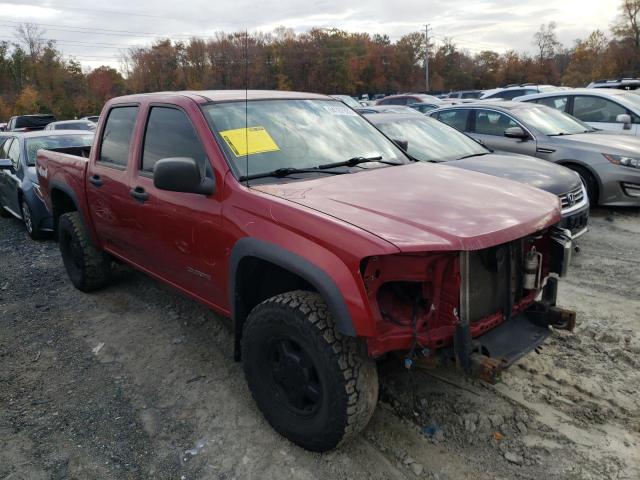 1GCDT136X48181341 - 2004 CHEVROLET COLORADO RED photo 1