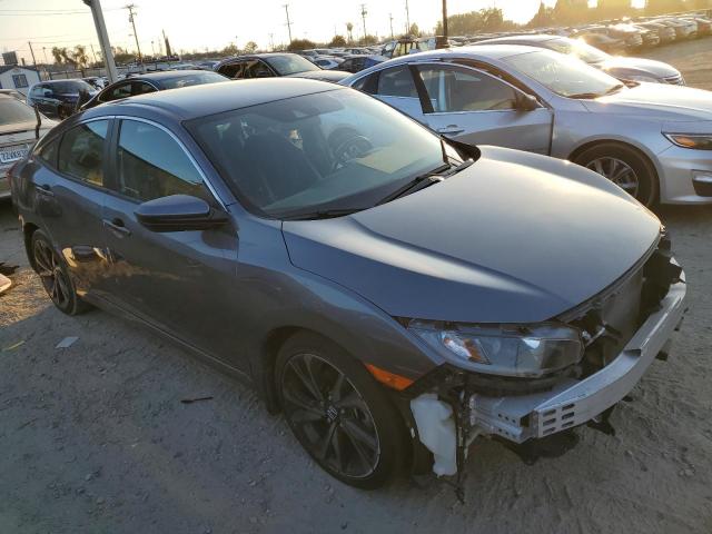 2HGFC2F86MH508342 - 2021 HONDA CIVIC SPOR GRAY photo 4