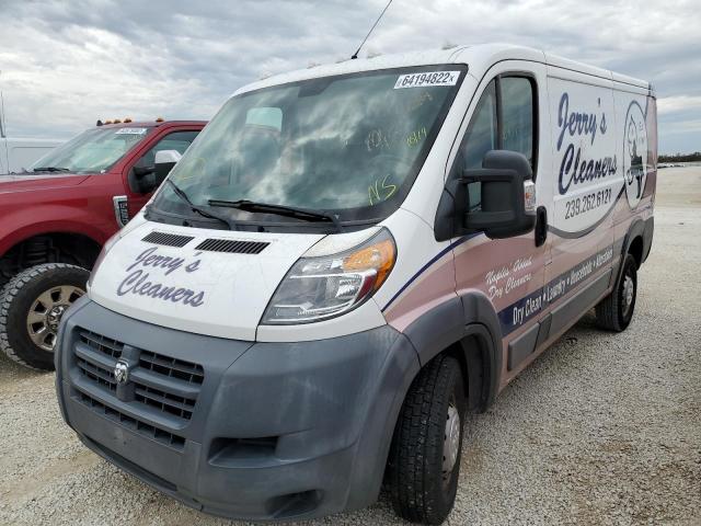 3C6TRVAG4GE109582 - 2016 RAM PROMASTER TWO TONE photo 2