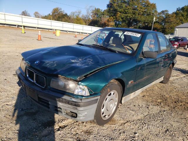 WBACA6329RFK66764 - 1994 BMW 318I GREEN photo 2