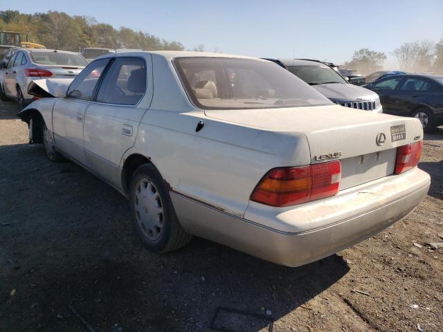 JT8BH22F3T0039859 - 1996 LEXUS LS 400 WHITE photo 3