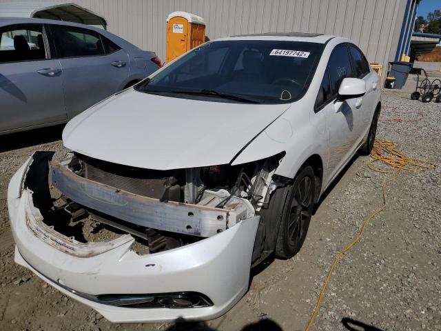 19XFB2F90DE008957 - 2013 HONDA CIVIC EXL Ağ foto 2