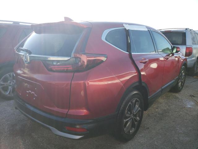 7FARW1H81ME007363 - 2021 HONDA CR-V EXL RED photo 4