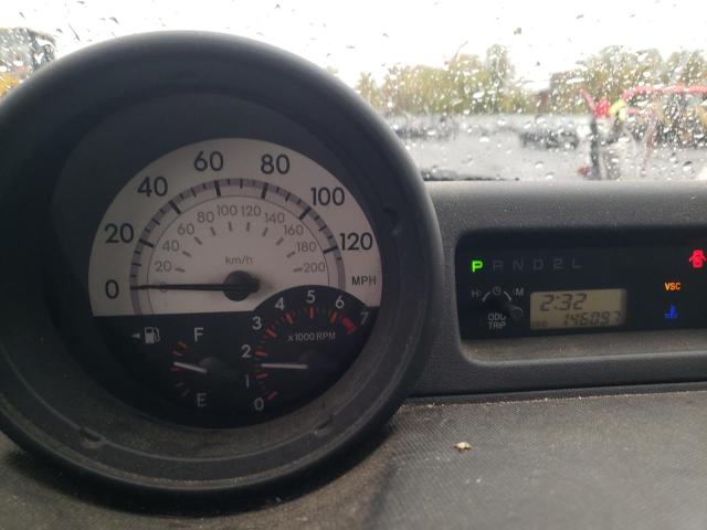 JTLKT324250194477 - 2005 TOYOTA SCION XB შავი ფოტო 8