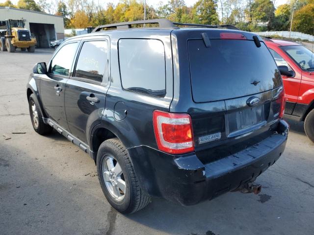 1FMCU93779KA08981 - 2009 FORD ESCAPE BLACK photo 3