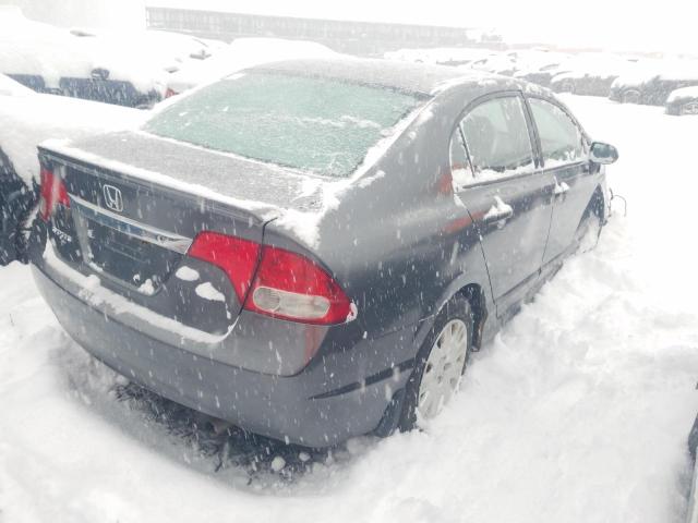 2HGFA16259H006330 - 2009 HONDA CIVIC DX GRAY photo 3