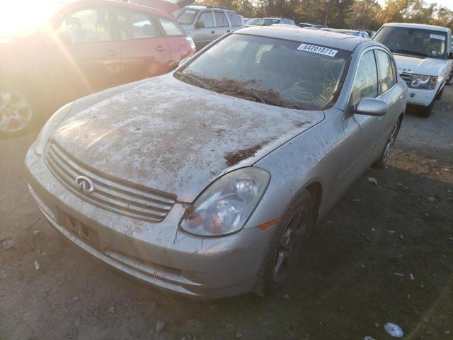 JNKCV51E74M611081 - 2004 INFINITI G35 BEIGE photo 2