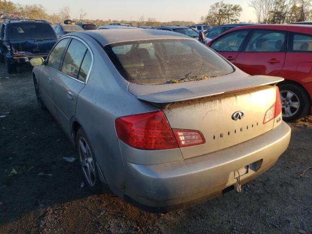 JNKCV51E74M611081 - 2004 INFINITI G35 BEIGE photo 3