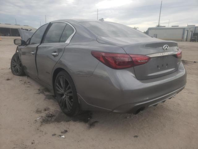 JN1EV7AP3LM206781 - 2020 INFINITI Q50 PURE GRAY photo 3