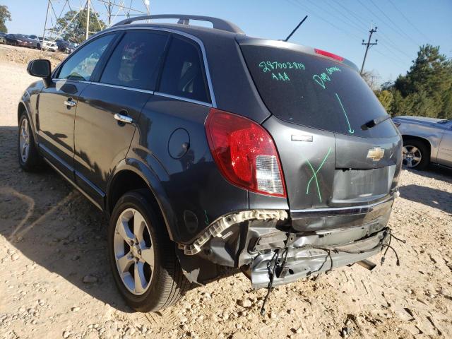 3GNAL4EK3DS585109 - 2013 CHEVROLET CAPTIVA LT BLUE photo 3