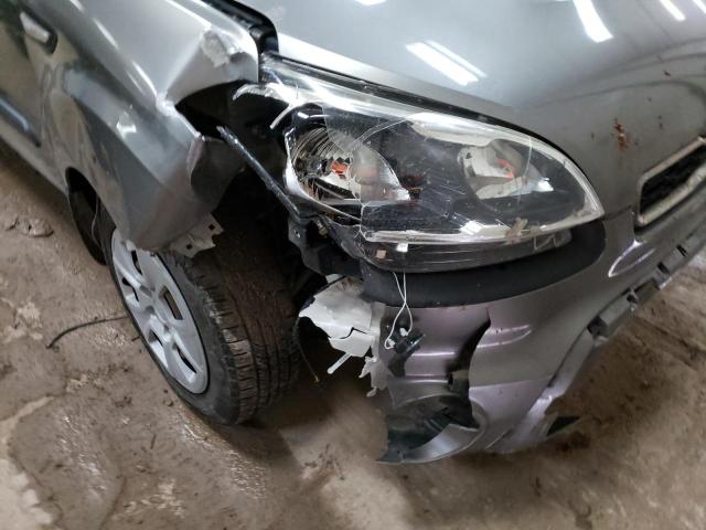 KNDJT2A50D7624007 - 2013 KIA SOUL GRAY photo 9