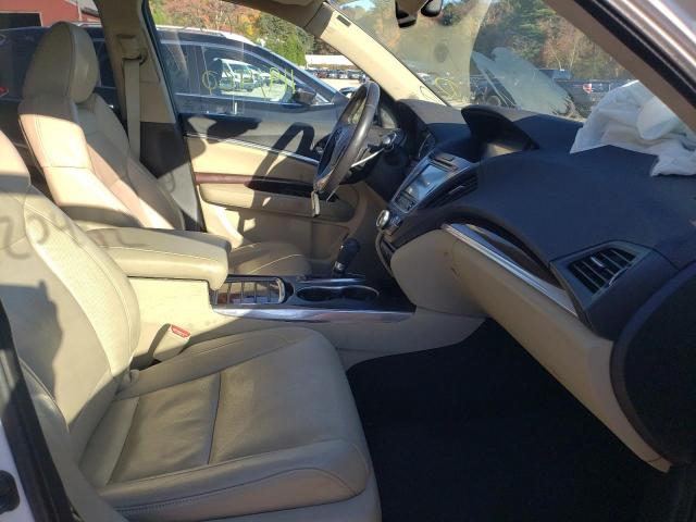 5FRYD4H8XEB011085 - 2014 ACURA MDX ADVANC WHITE photo 5