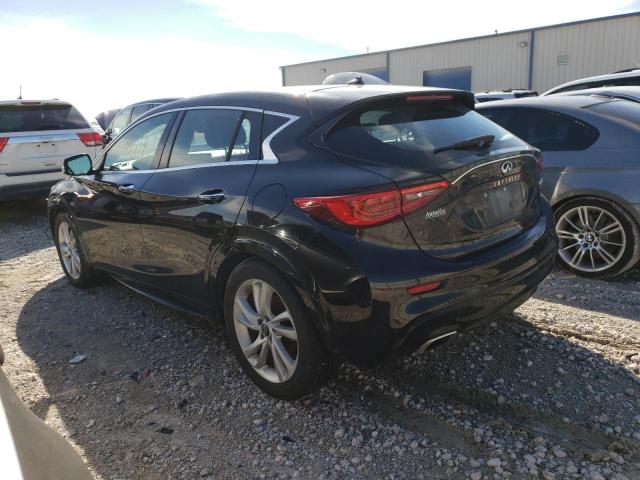 SJKCH5CPXHA039225 - 2017 INFINITI QX30 BASE BLACK photo 3