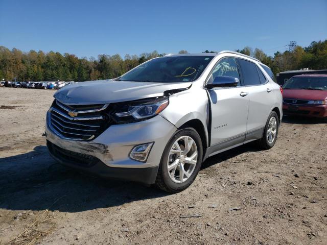 2GNAXNEV4M6148349 - 2021 CHEVROLET EQUINOX PR SILVER photo 2