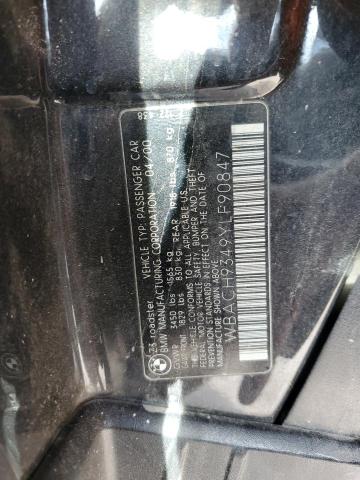 WBACH9349YLF90847 - 2000 BMW Z3 2.3 შავი ფოტო 10