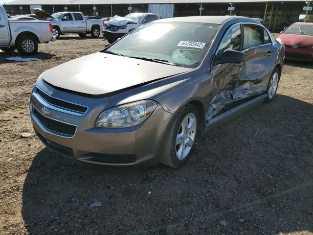 1G1ZB5E0XCF219548 - 2012 CHEVROLET MALIBU LS TAN photo 2