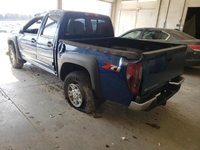 1GCDS136668179897 - 2006 CHEVROLET COLORADO BLUE photo 3