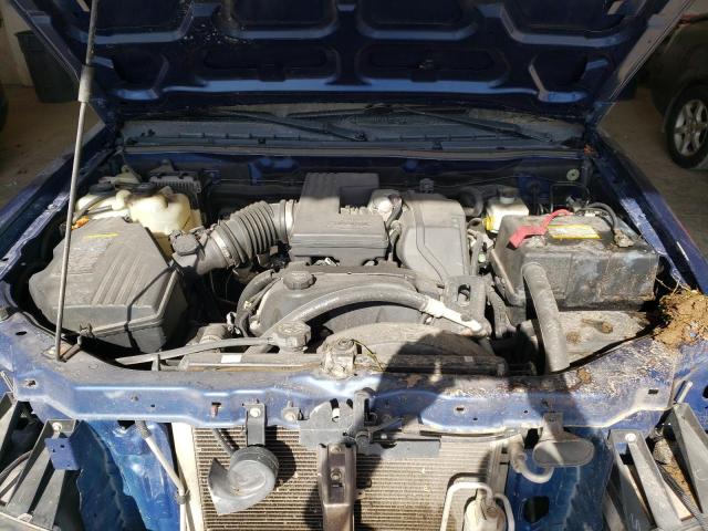 1GCDS136668179897 - 2006 CHEVROLET COLORADO BLUE photo 7