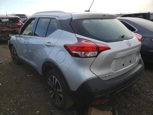 3N1CP5CV7LL517786 - 2020 NISSAN KICKS SV SILVER photo 2