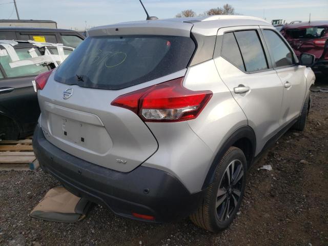 3N1CP5CV7LL517786 - 2020 NISSAN KICKS SV SILVER photo 3