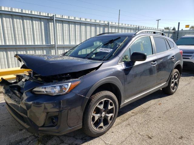 JF2GTAAC4JG225519 - 2018 SUBARU CROSSTREK GRAY photo 2