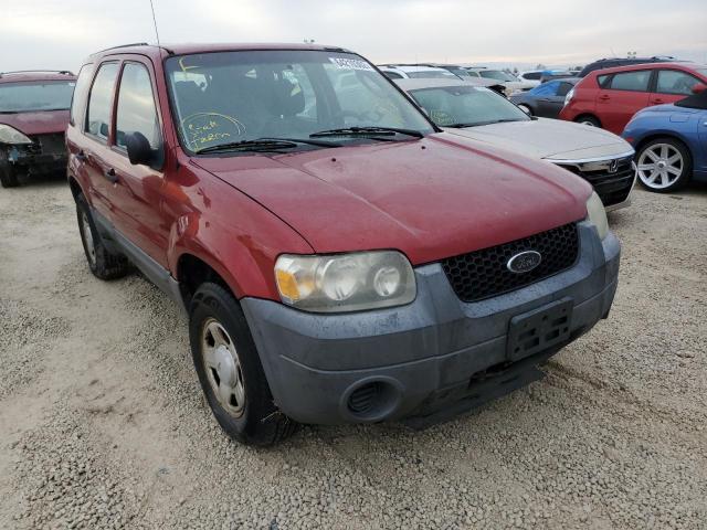 1FMYU02Z65KC51616 - 2005 FORD ESCAPE XLS BURGUNDY photo 1