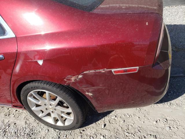 1G1ZE5EU8BF171430 - 2011 CHEVROLET MALIBU LTZ წითელი ფოტო 9