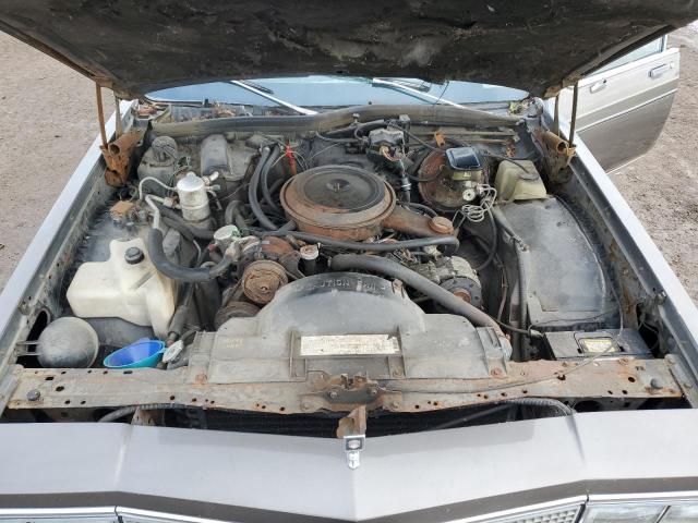 1G3AG69Y1EM720824 - 1984 OLDSMOBILE 98 REGENCY GRAY photo 7