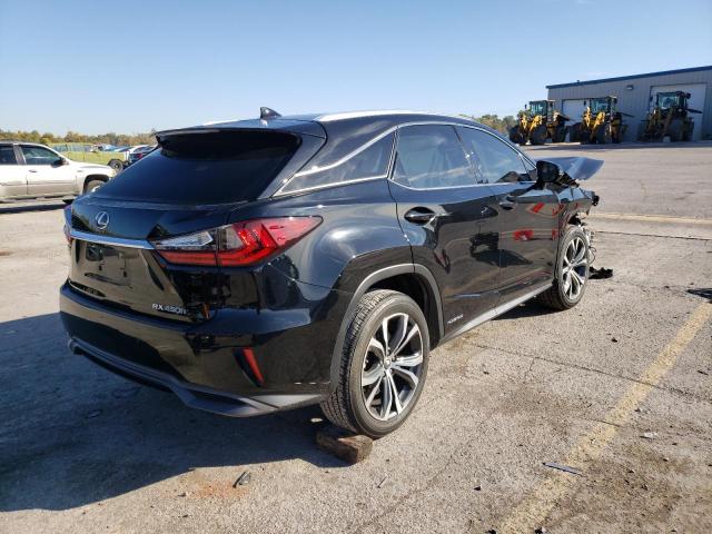 2T2BGMCA6KC036473 - 2019 LEXUS RX 450H BA BLACK photo 4