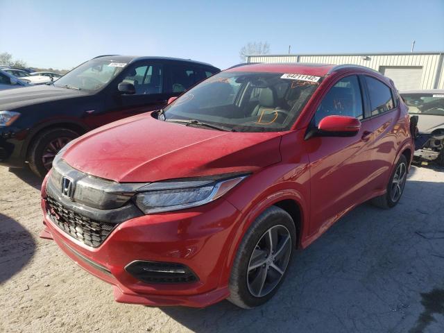 3CZRU6H91LM702406 - 2020 HONDA HR-V TOURI RED photo 2