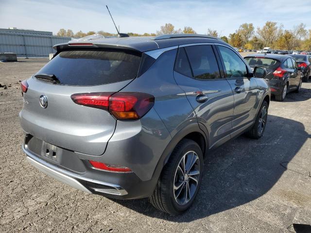 KL4MMGSLXMB156945 - 2021 BUICK ENCORE GX GRAY photo 4